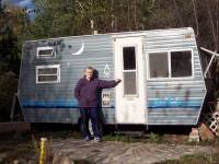 Brenda at her Writing Trailer  » Click to zoom ->